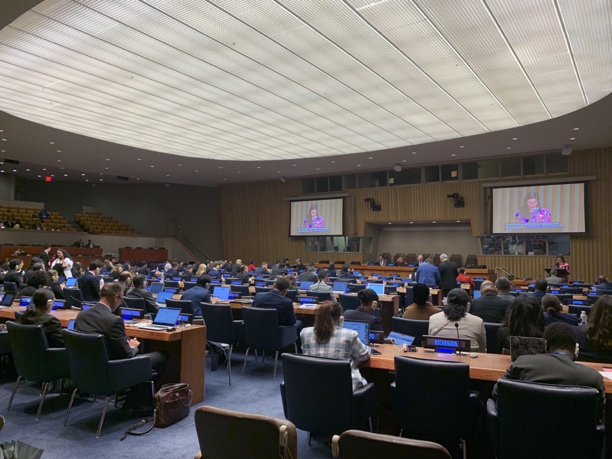 I.M.A.M. at High-Level U.N. Plenary Meeting on Nuclear Disarmament