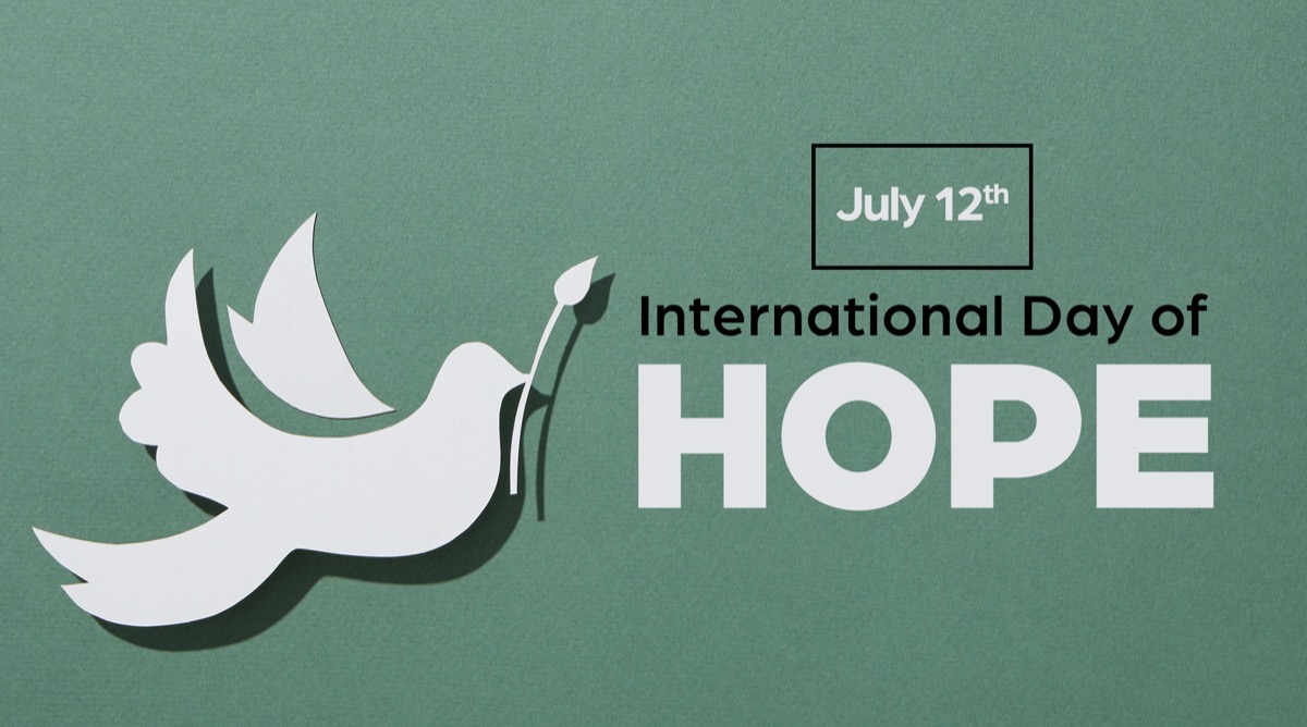 July 12, International Day of Hope- A Time to Renew Our Trust in Divine Mercy and a Better Future for Humanity